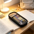 thumbnail image 6 of Double Layer Mesh Pencil Case Large Capacity Nylon Pen Bag Clear Stationery Storage Pouch For schooll Desk, 6 of 6