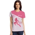 thumbnail image 2 of Mostprints Personalized Name Breast Cancer Shirts for Women 3D, Breast Cancer Shirt, Breast Cancer Gifts for Women S-5XL (XL), 2 of 6