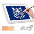 thumbnail image 3 of Rechargeable A4 LED Light Box for Tracing, Wireless Lightbox Drawing Light Table Light Pad Light Copy Board for Artists, 3 of 9