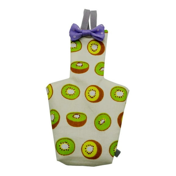 Parrot Diaper with Bowtie Cute Colorful Fruit Floral Cockatiel Pigeons Small Medium Large Pet Birds Flight Suit Clothes