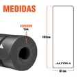 thumbnail image 4 of Tapete para Yoga y Pilates Altera  NBR0518 Grosor 1cm Pilates Foam 184x61 cm Gris, 4 of 6