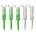 thumbnail image 2 of Tabata Tee de Elevación GOLF GV0448, Suave y Largo, 1,63 Pulgadas, 41,5 Mm, Paquete de 5, Verde Fluorescente Perlado, 2 of 4