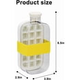 thumbnail image 2 of Ice Cube Bottle Cool Summer ice Bottle Cup，800ml 2-in-1 zero Touch Press ice cube mold Easy Press to Release Vertical Ice Tray for Freezer ﻿ (Green), 2 of 7