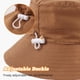 thumbnail image 5 of Sombrero de pescador Bamery para bebés pequeños, 46 cm, color marrón, protección UV, 5 of 6