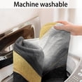 thumbnail image 5 of Black White Gray Gold Marble Pattern Bathroom Rugs Mat,Non Slip Microfiber Bathroom Rug,Rubber Backing,Soft Bathroom Mats for Bathroom Floor,Tub and Shower,17x27in(43x68cm), 5 of 5