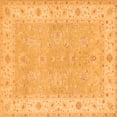 thumbnail image 1 of Ahgly Company Indoor Square Oriental Orange Traditional Area Rugs, 6' Square, 1 of 1