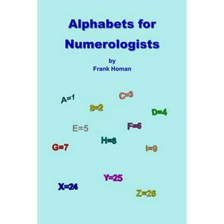 Alphabets for Numerologists - eBook (Best Numerologist In Chennai)