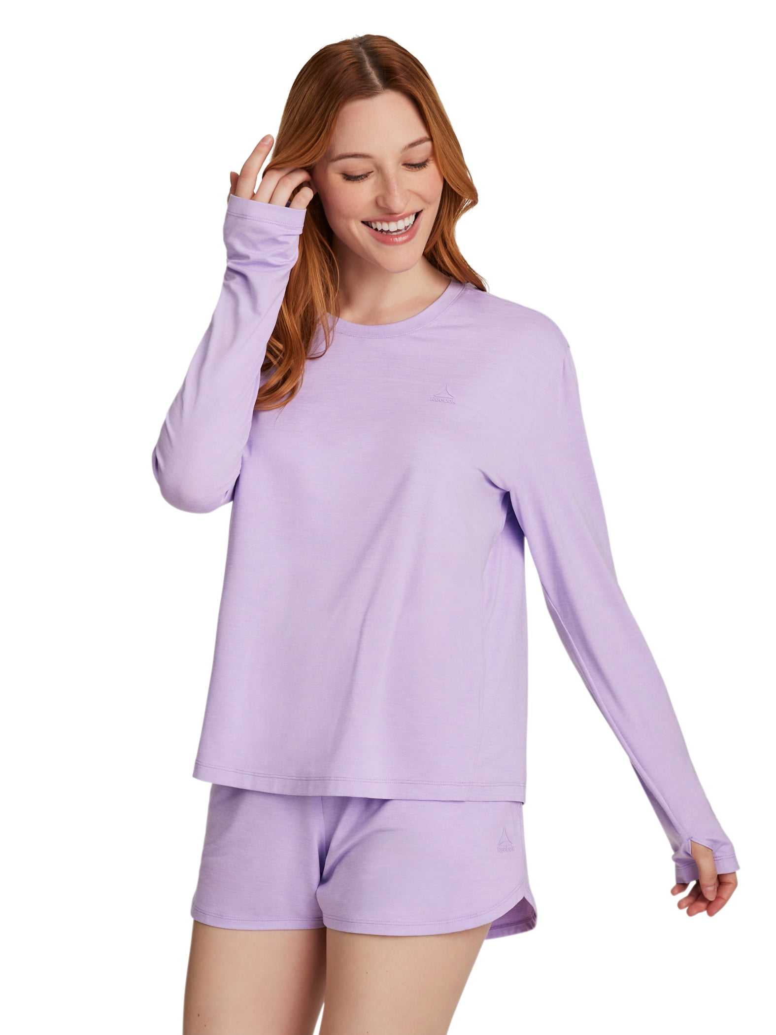 Reebok Women's Legacy Meet & Greet Long Sleeve Top, Sizes XS - XXXL