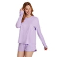 thumbnail image 2 of Reebok Women's Legacy Meet & Greet Long Sleeve Top, Sizes XS - XXXL, 2 of 7