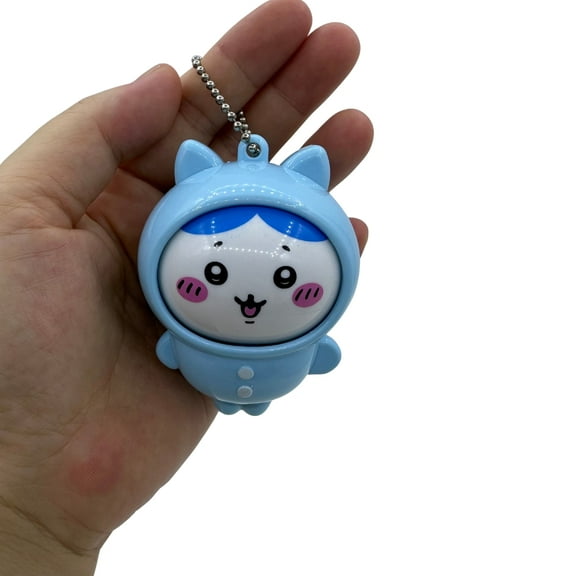 Chiikawa Usagi Press Face-changing Keychain Creative Cute Pajamas Usagi Decompression Toy bag Pendant Decora gift