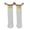05#White, variant on Crazy Socks for Kids-Silly Socks with Funny Monster Design Wacky Novelty Crew Socks for Crazy Sock Day