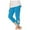 Blue A1, variant on Posijego Girls Capri Leggings High Waisted Stretch Yoga Athletic Slim Tight Pants Running Gym Leggings Age 2-13 Years