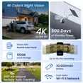 thumbnail image 3 of Reolink Altas PT Ultra 4K 360° PT Outdoor Security Camera, Color Night Vision, Smart Detection, Auto-Tracking, 3 of 13