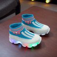 thumbnail image 4 of Odeerbi Girls Sneakers Toddler Infant Kids Baby Girls Boys LED Light Shoes 2024 Casual Shoes Sports Shoes, 4 of 6
