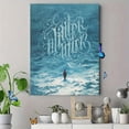 thumbnail image 4 of Winter Hunter Gothic Calligraphy Canvas Print Wall Art for Living Room Bedroom Office Hotel Decor, 4 of 8