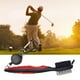 thumbnail image 3 of Eigraketly Cepillo de limpieza de ranuras para palos de Golf, cepillo de acero de nailon para limpieza de suela de zapato de bola de cuña Golf rojo 20 centímetros Eigraketly OD2581-01B, 3 of 6