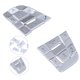 thumbnail image 3 of Pegatina Del Interruptor Del Volante, Cubierta De Control Del Volante De aleación De Aluminio Para Modificación Automática, 3 of 7