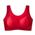 thumbnail image 4 of ALLLIST Seamless Bras for Women Back Smoothing Push up Bralette Lifting Red Color Block T Shirt Ladies Bras Size M-3XL, 4 of 4