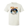 thumbnail image 2 of Wild Bobby, Cute Pug Life Living, Animal Lover, Men Graphic Tee, White, 3X-Large, 2 of 4