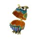 thumbnail image 5 of Joyero para decoración del hogar, regalos, organizador, estuche de almacenamiento, figura de animal portátil Azul, 5 of 9
