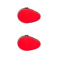 thumbnail image 4 of Wweixi Versatile Table Tennis Racket Case Resilient and Long-lasting for Outdoor Practice Red 18 x 28 x 7.5cm 2Set, 4 of 6