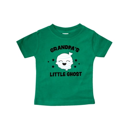 

Inktastic Cute Grandpa s Little Ghost with Stars Gift Baby Girl T-Shirt