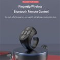thumbnail image 2 of Fingertip - Mando a distancia inalámbrico Bluetooth, anillo de desplazamiento 2025 para iPhone/Android, control remoto obturr/clic, videos de desplazamiento, control de volumen, se adapta a todas, 2 of 3