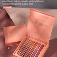 thumbnail image 6 of 6Pcs Matte Liquid Lipstick Set, Lip Stain Makeup, Long Lasting High Nude Waterproof Non-Stick Cup, Lip Gloss Kit for Girls Women Make Up Gift Set, 6 of 6