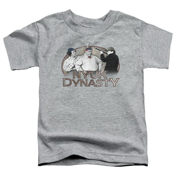 Three Stooges - Nyuk Dynasty - Toddler Short Sleeve Shirt - 3T