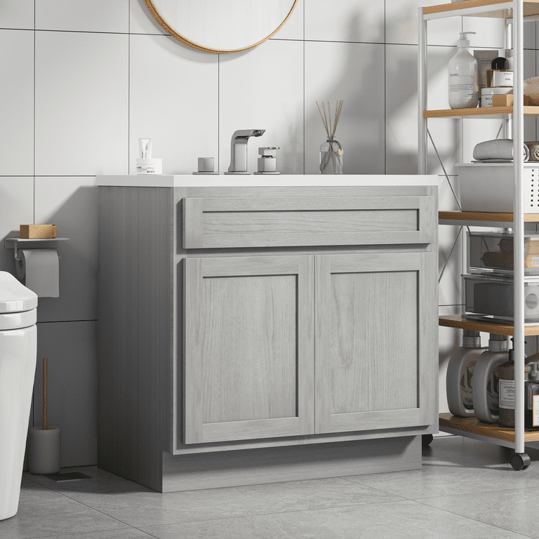 33 inch bathroom vanity with sink deals