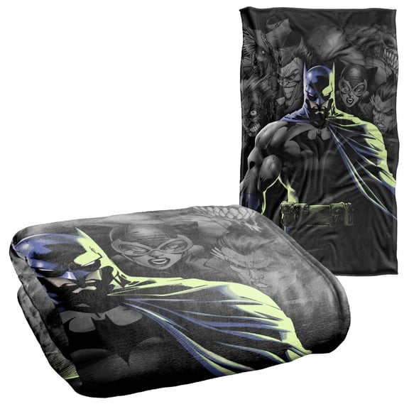 Batman Villains Unleashed Silky Touch Super Soft Throw Blanket 36" x 58"