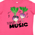 thumbnail image 4 of Inktastic Turnip the Music Partying Vegetables Boys or Girls Toddler T-Shirt, 4 of 5