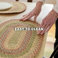 thumbnail image 5 of Homespice - Azalea Jute Table Runners 36 Inches Long, a Textured Table Runner to Use as a Dinner Table Runner - Durable, Tightly Stitched, and Lays Flat - Hand Braided Oval Table Runner, 11x36 Inches, 5 of 9