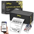 thumbnail image 1 of Impresora de etiquetas, impresora térmica Bluetooth, impresora de etiquetas de envío 4x6, impresora térmica de etiquetas para computadora de escritorio o teléfono, compatible con iPhone, Android, Wind, 1 of 5