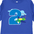 thumbnail image 4 of Inktastic 2nd Birthday Airplane Boys 2 Year Old Boys Long Sleeve Toddler T-Shirt, 4 of 5