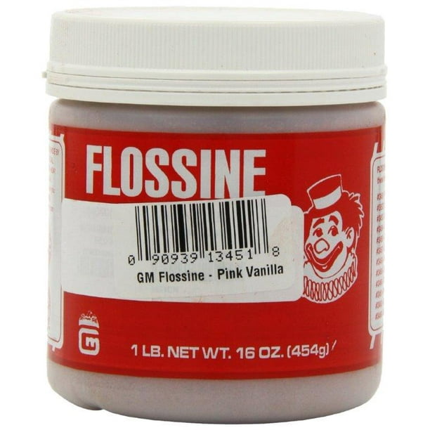 Vanilla Pink Gold Medal Flossine (1 1 Lb. Can)