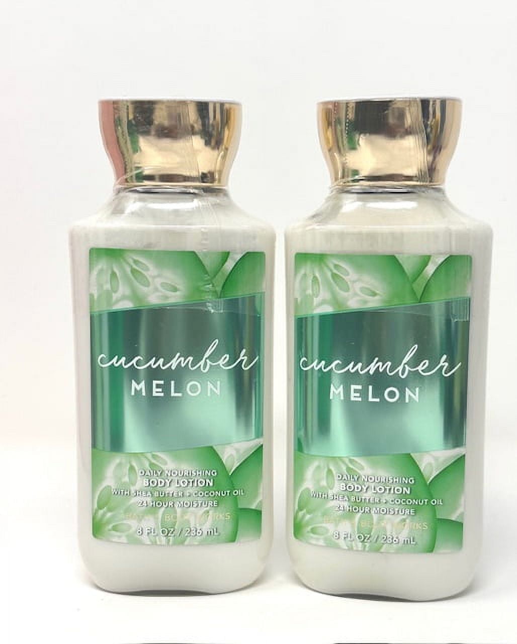 Bath & Body Works, Cucumber Melon Lotion, 2PK, Refreshing Scent