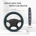 thumbnail image 2 of Yiaed Undersea Animals Steering Wheel Cover,Universal 15 Inch Anti Slip Steering Wheel Protector Car Accessories Interior for Auto Truck SUV, 2 of 5
