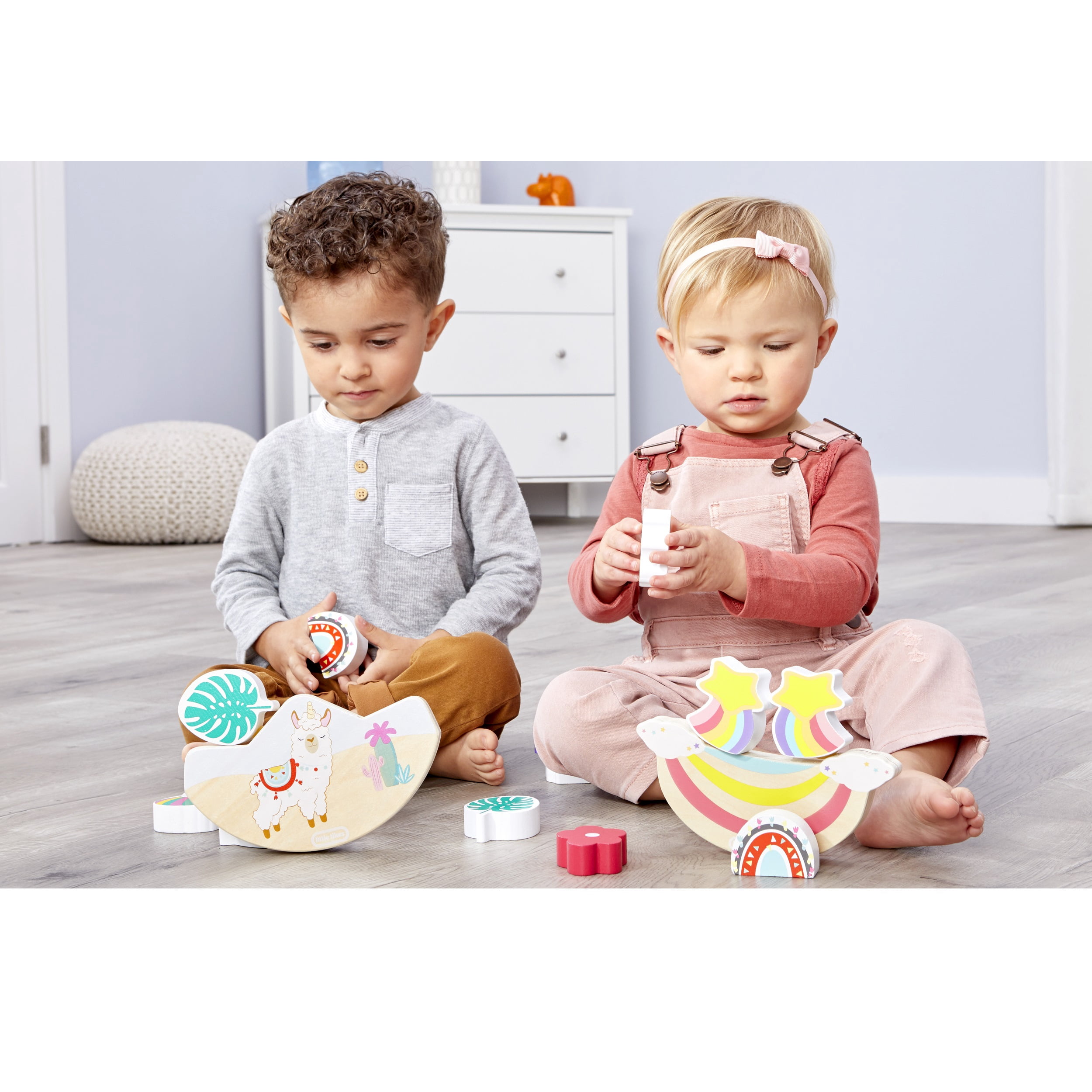 Wooden Critters Llama-corn Developmental Balancing Toy by Little Tikes