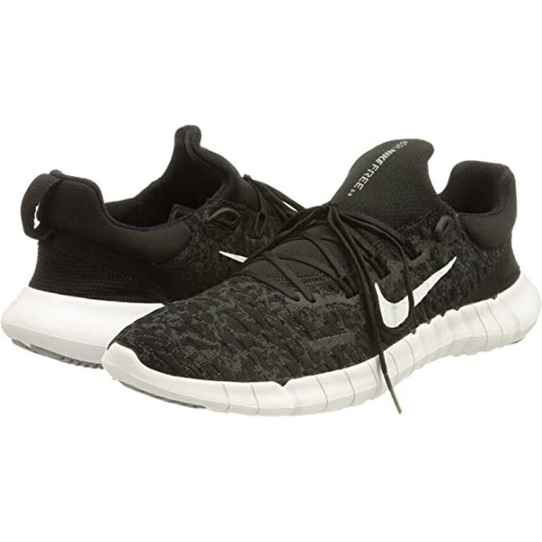 Men's Nike Free Run 5.0 Black/White-Dk Grey (CZ1884 001) - 10 - Walmart.com