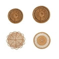 thumbnail image 2 of 30*30Cm Rattan Round Cross Porch Straw Home Stay Hay Rattan Wall Decoration Pendant Wall Wall Decoration Wall Hanging, 2 of 21