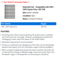 thumbnail image 2 of Head Bolt Set - Compatible with 2001 - 2009 Toyota Prius 1NZ-FXE 2002 2003 2004 2005 2006 2007 2008, 2 of 2