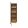 thumbnail image 4 of Classe 15" W x 60" H x 15" D Linen Cabinet in Oak, 4 of 12