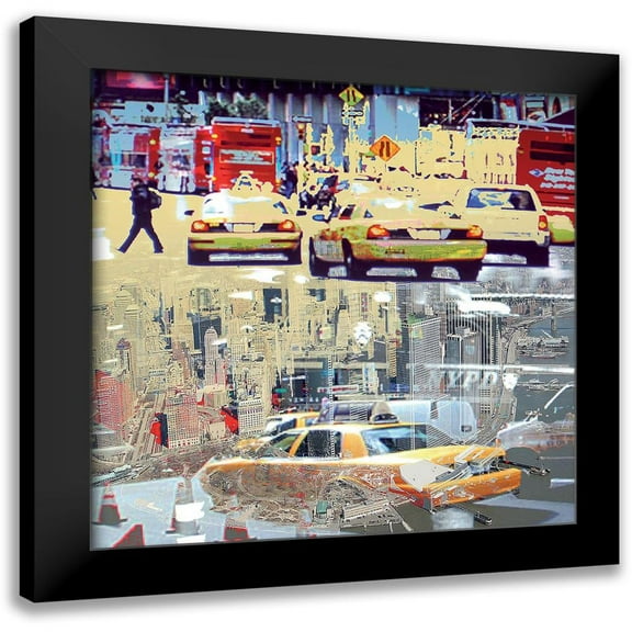 Bouteiller, Cedric 12x12 Black Modern Framed Museum Art Print Titled - Joe# 4