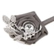 thumbnail image 3 of Seda Rhinestone Corsage Boutonniere Boda Decoración Gris Yuyangstore Ramillete de diamantes de imitación de la boda, 3 of 8