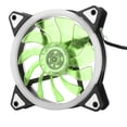 thumbnail image 4 of Ventilateur de Refroidissement Multi-interface CPU 120mm, Ventilateur de Boîtier LED Vert, pour CPU PC, 4 of 7