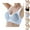 Blue, variant on Sports Bras for Women Cooling Seamless Push Up No Underwire Racerback Lightweight Athletic Bralettes Workout Bra