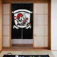 thumbnail image 1 of Doorway Drape Split Curtains, Cool Motorcycle Club Room Divider Privacy Door Curtains, 34" x 56", 1 of 7
