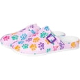 thumbnail image 3 of GreaterGood Forever Paws Clogs Lightweight EVA Slip On Shoes Textured Footbed Buckle Detail Animal Print Design for Women Mom Ladies, 3 of 7