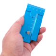thumbnail image 3 of Slide T Ruler Engraving Knife Pen Kit Scribing Cutting Auxiliary Tool for DIY Cutting Plastic Plates & Engraving Lines,1 x Miter Table Saw Height Ruler 1x Model Carving Pen Knife Set,Blue, 3 of 8